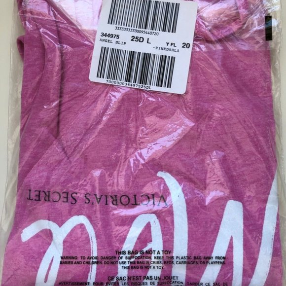 NWOT Victoria's Secret PINK slip L - Picture 4 of 4